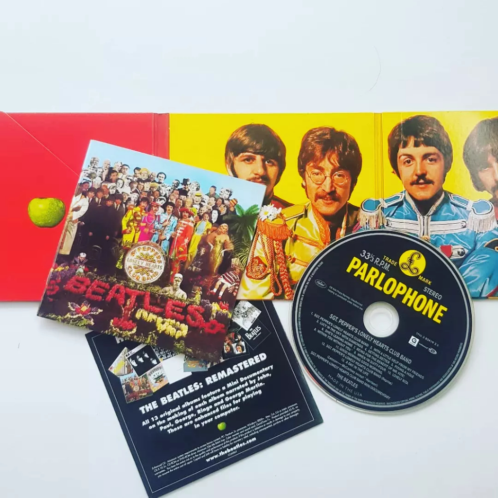 CD the Beatles Sgt. Pepper Lonely Heart Club Band