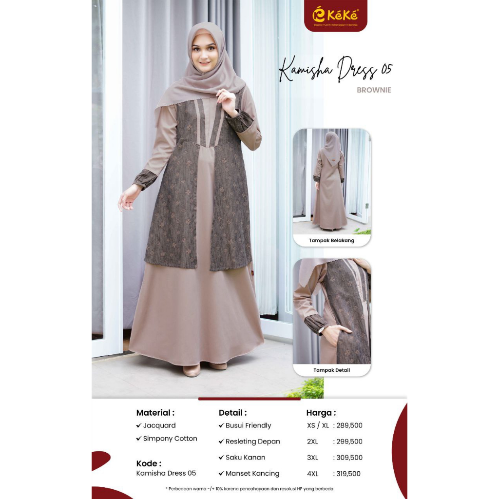 GAMIS DEWASA KEKE KAMISHA 05