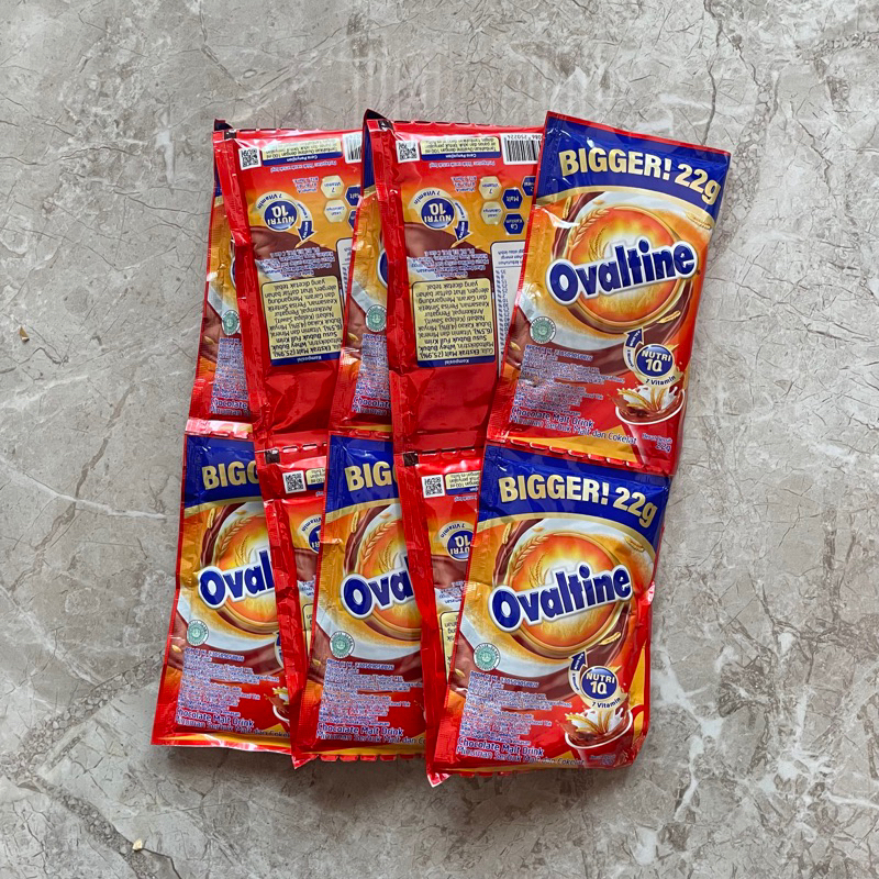 

Ovaltine 22 gr 1 renceng isi 10 Sachet