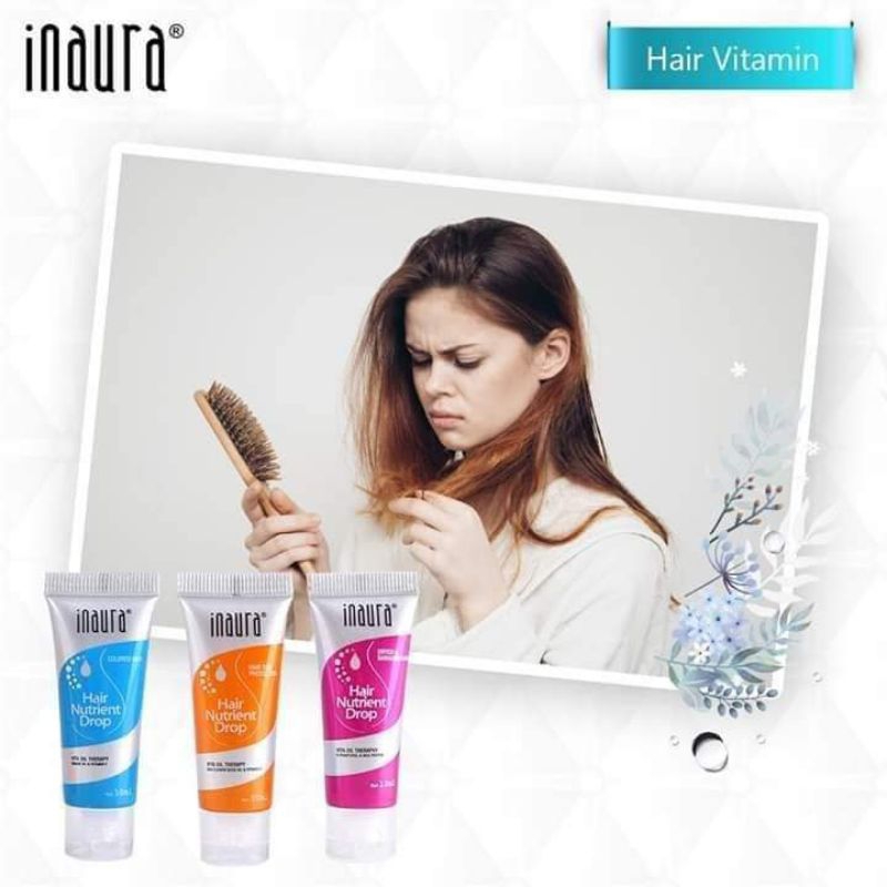 Inaura Nutrient Drop Hair Vitamin 10ml Vitamin Rambut