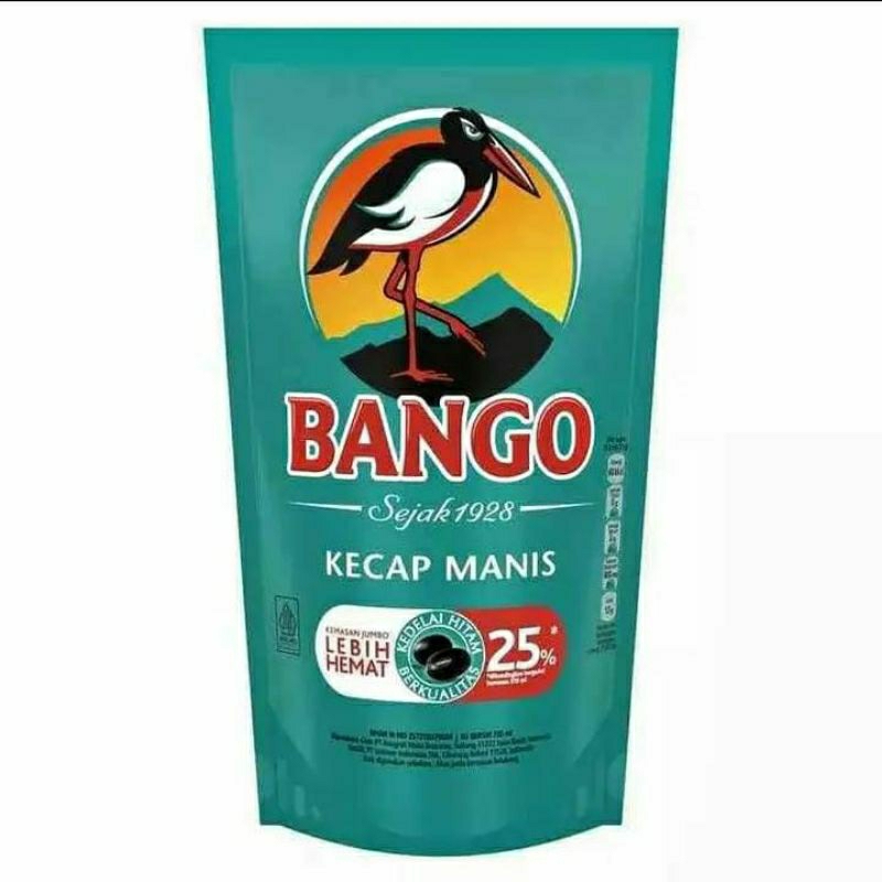 

Kecap Bango 735ml /kecap manis