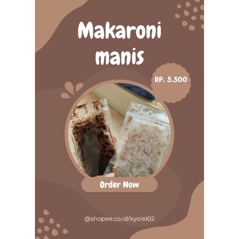 

makaroni manis