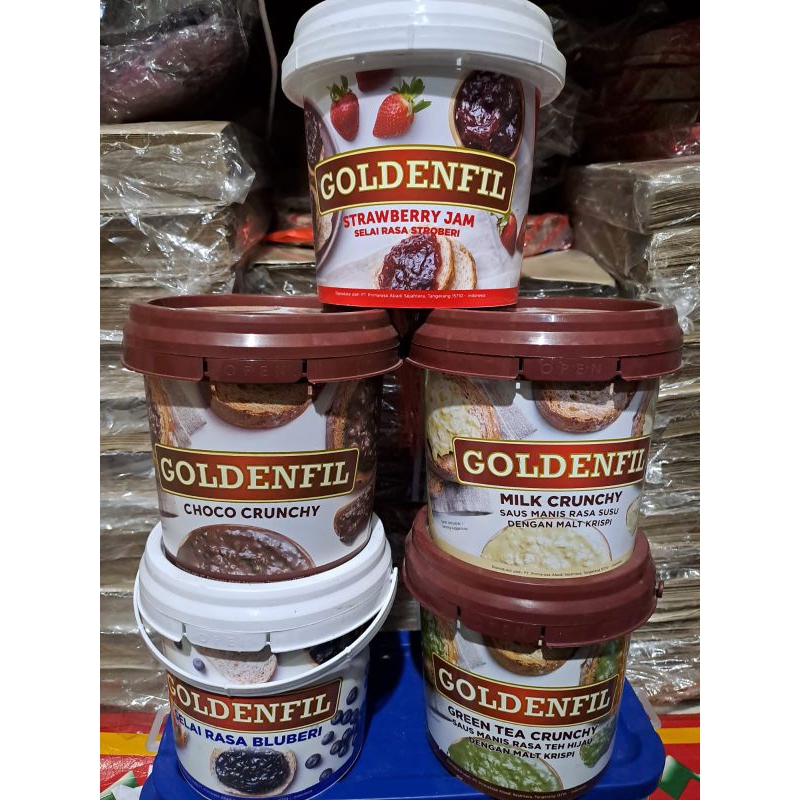 

GOLDENFIL CHOCO CRUNCHY.SEMUA VARIAN 1KG.EXP PANJANG