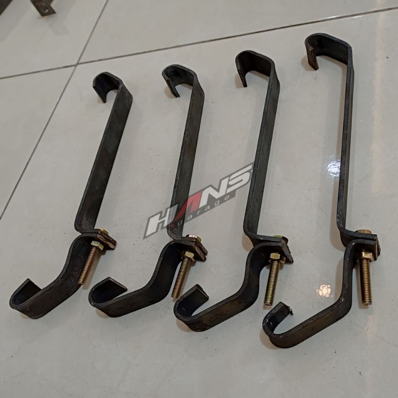 pangkon dudukan wildop bracket weldof untuk l300 ring 14 model tarik