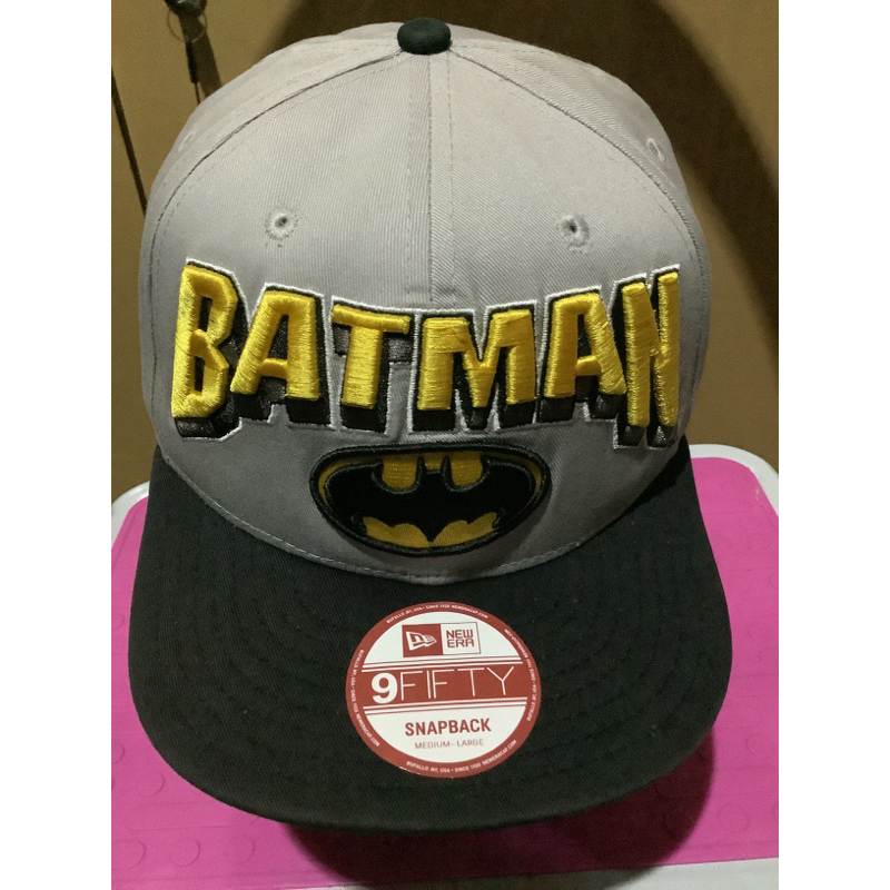 Topi New Era X Batman -DC Comics-sekon Original 100%