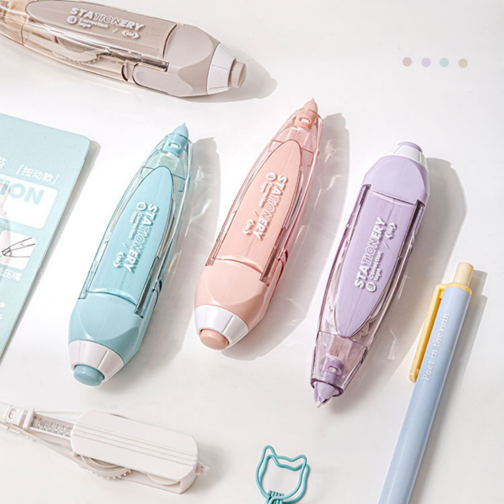 

Correction tape makanik, bisa di refill 5mm*6m