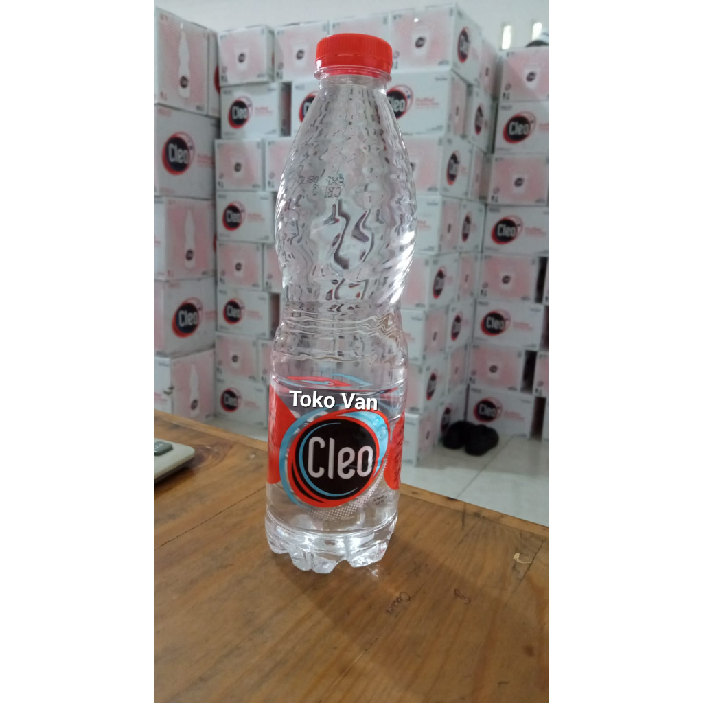 CLEO 550 ML BOTOL ECOSHAPE didalam 1 DUS isi 24 botol