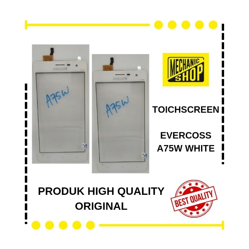 TOUCH SCREEN EVERCOSS A75W ( WHITE )