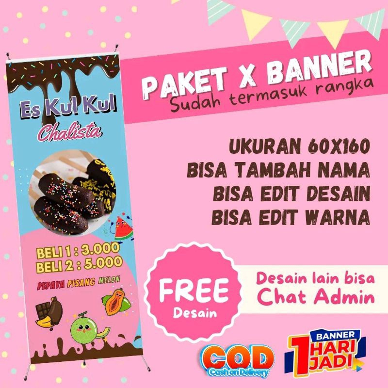 TERLARIS - X BANNER ES KUL KUL