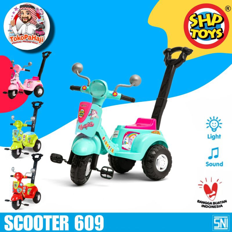 SEPEDA DORONG RIDE ON SCOOTER ANAK / SHP SCOOTER 609