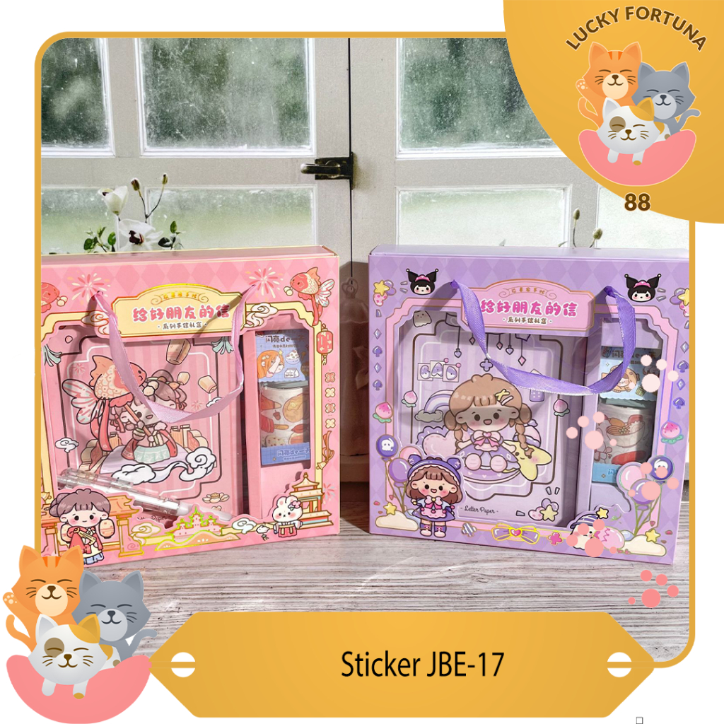 

Sticker Jbe-17 Stiker lucu Stiker imut Stiker dekoratif Stiker buku Stiker scrapbook