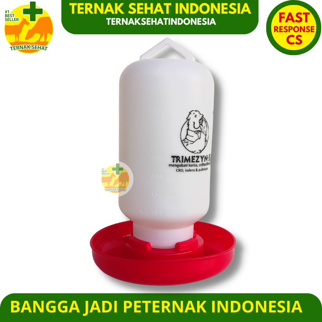 TEMPAT MINUM AYAM 1 LITER - Alat Minum Ayam 1 liter MEDION
