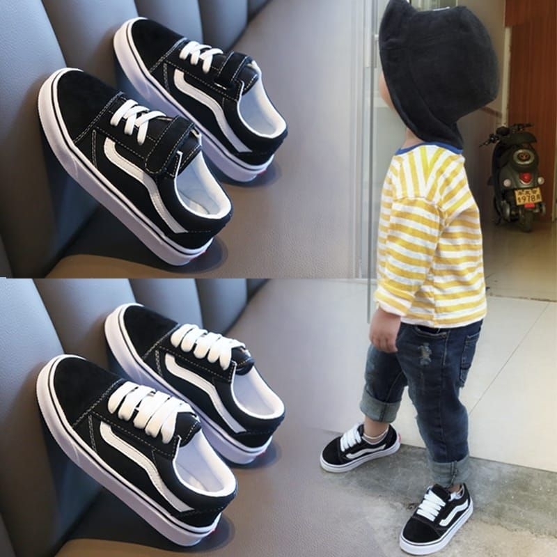 Sepatu sneakers anak sekolah tk sd usia 3 4 5 6 7 8 9 10 11 12 tahun Sepatu anak sneakers sekolah tk