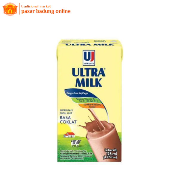 

Ultra Milk Coklat 125ml 1 Dus 40pcs