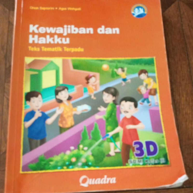 Buku Tematik 3D Kelas 3 SD/MI Penerbit Quadra