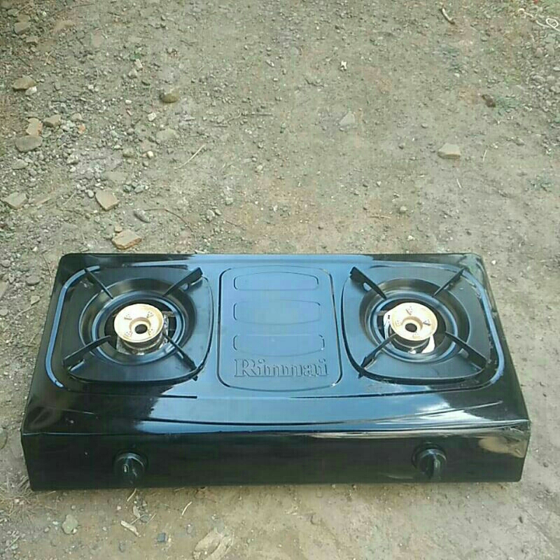 kompor gas 2 tungku Rinai Rekondisi/seken BERKWALITAS