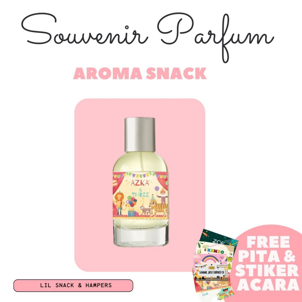 LILSNACK - Souvenir Hampers Parfum Ultah Wedding Khitan Siraman Baby Shower Tedhak Siten - Parfum Sn
