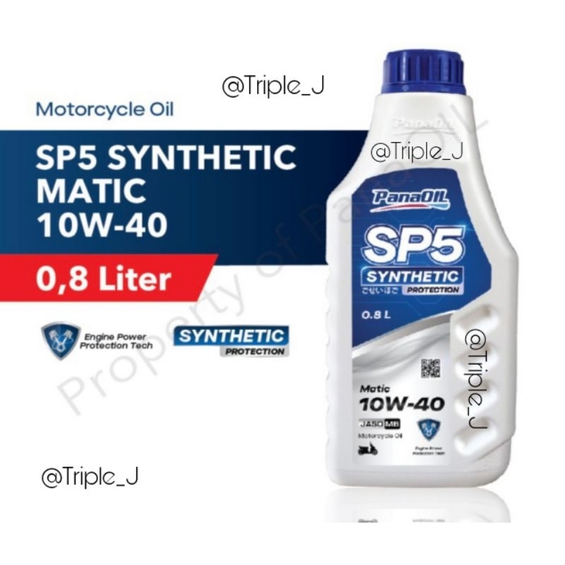 PanaOil SP5 Synthetic 10W-40 800ml - Matic
