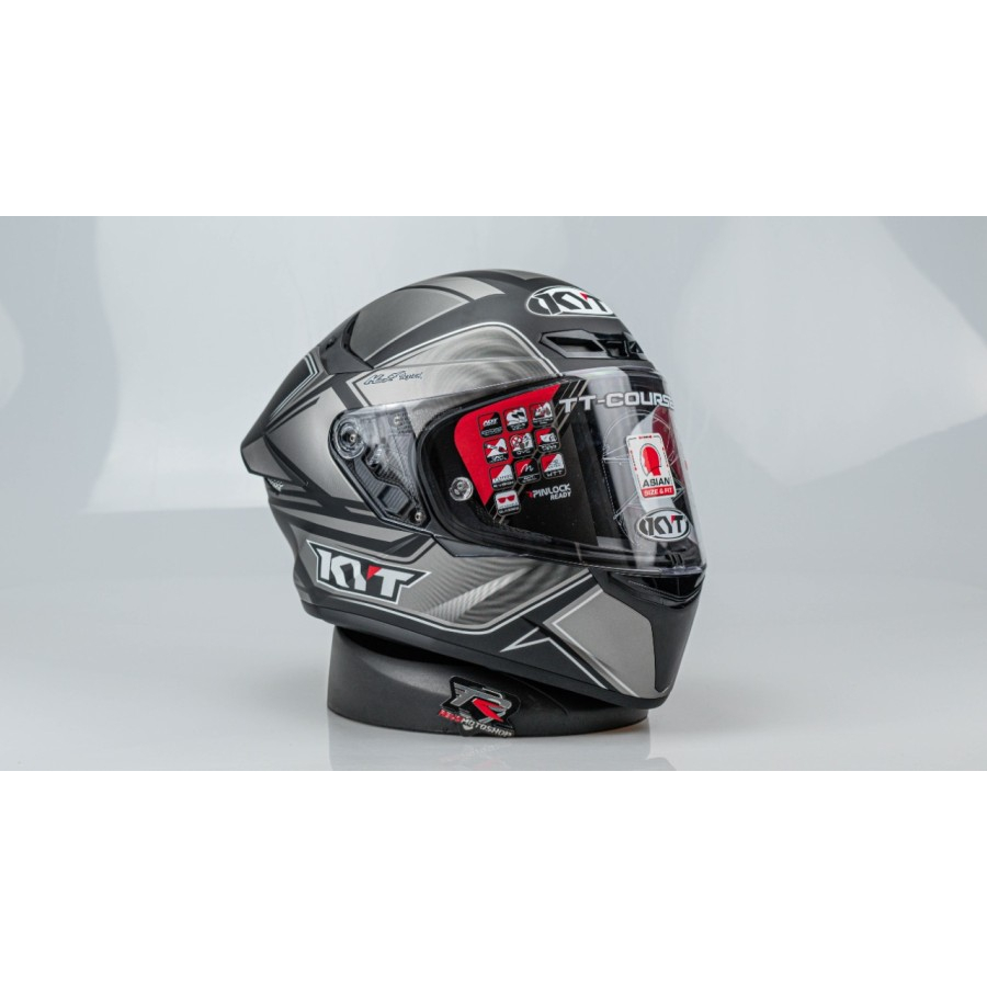 KYT TT COURSE TOURIST GREY COOL
