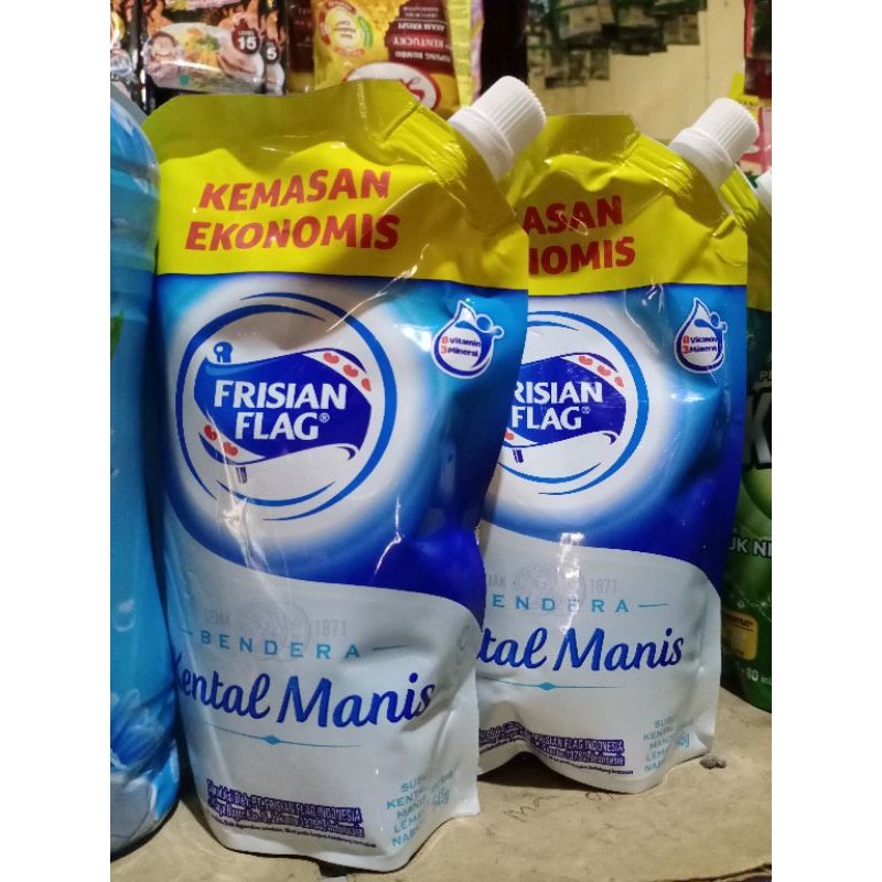 

Frisian Flag susu putih kental manis kemasan ekonomis 545g
