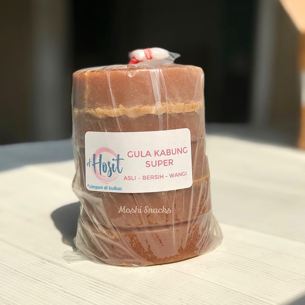 

Gula Kabung Aren Super Murni cap HOSIT isi 5 Asli Bangka / Gula Merah Bangka 900gr / Gule Kabung Asli