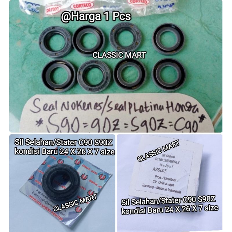 SIL NOKEN AS S90 C90 S90Z SIL SELAH STATER HONDA S90 BENLY C90 S90Z
