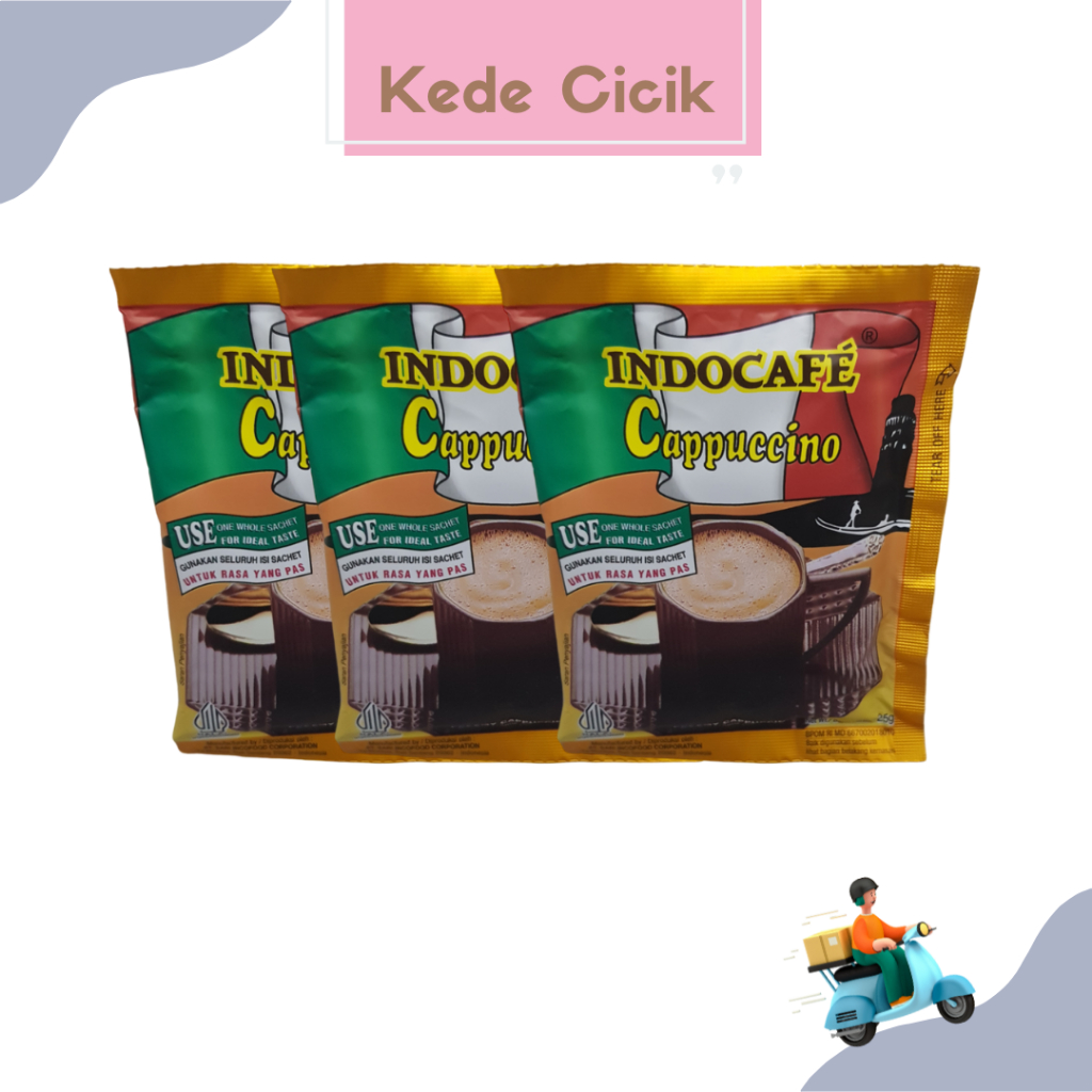 

(BUNDLE 3pcs) INDOCAFE CAPPUCINO