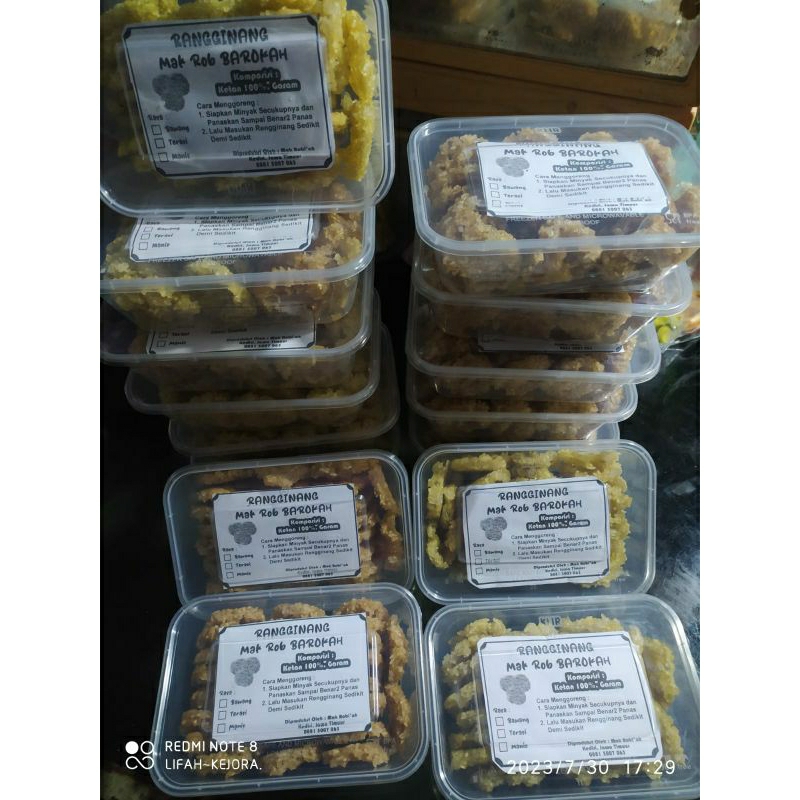 

RENGGINANG PEDAS