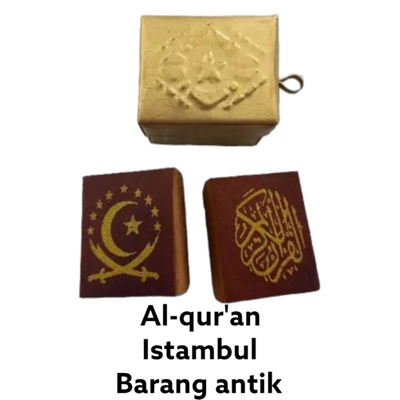Stambul Alquran Barang antik tinta emas