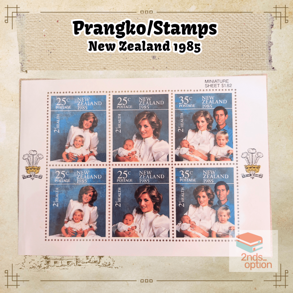 

Prangko/Stamps New Zealand 1985