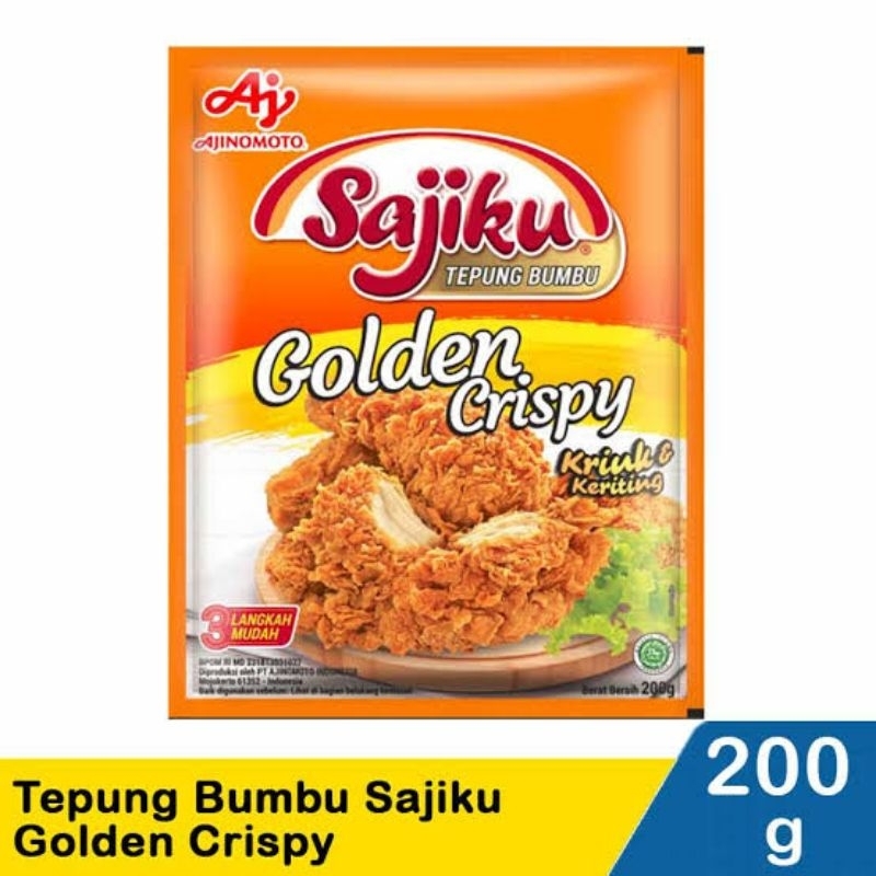 

Sajiku Tepung Golden Crispy 200 gram