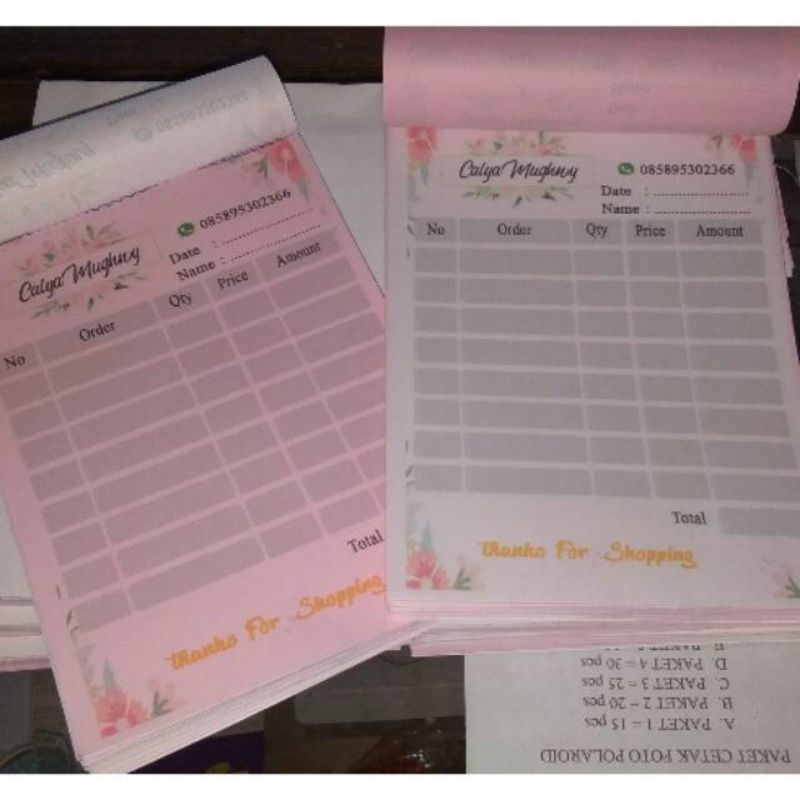 

nota 1/6 folio