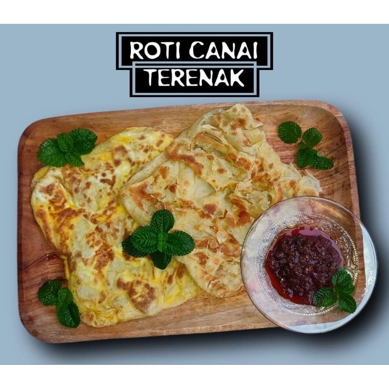 

roti canai coklat