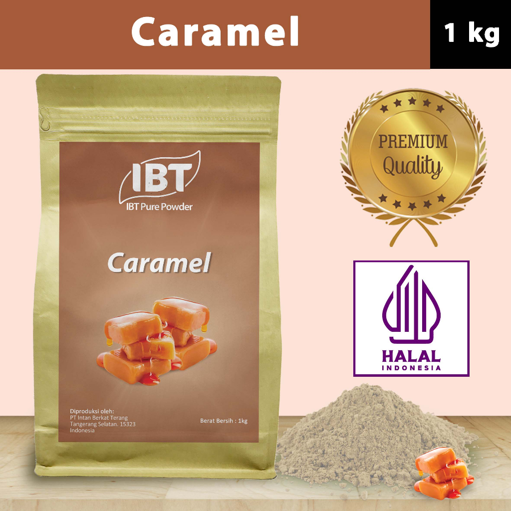 Pure Caramel Powder. Essence Murni Bubuk karamel Impor Kualitas Bagus