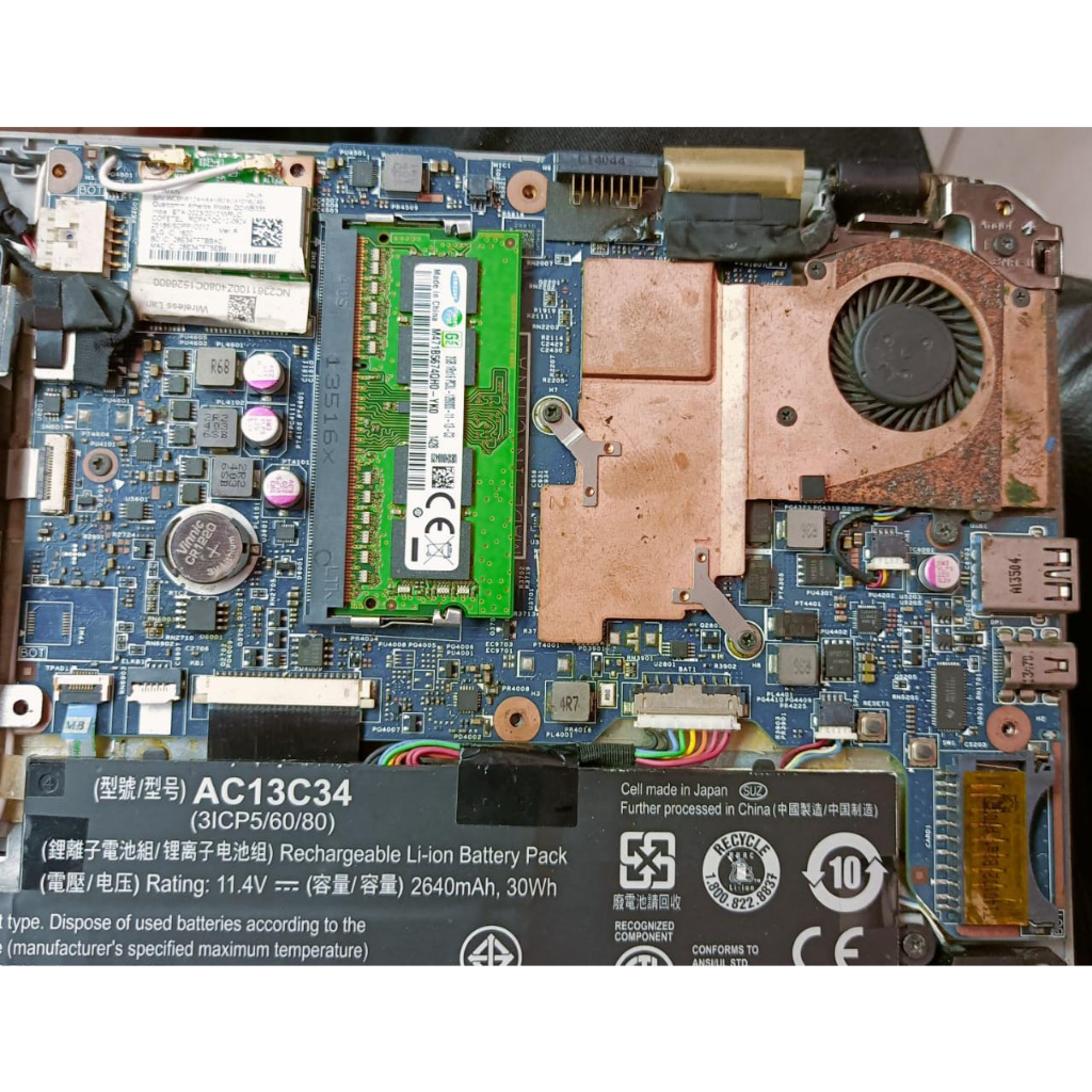 Mobo Motherboard mainboard mesin Acer Aspire V5-132 Intel Dual Core