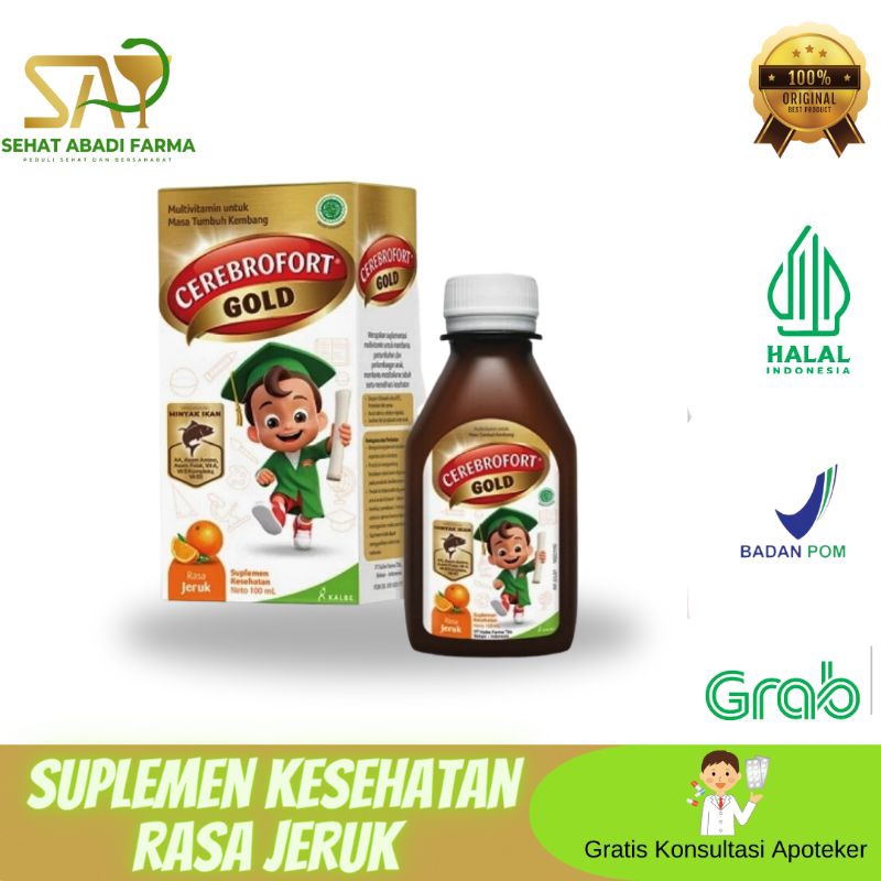 

Cerebrofort Gold Syirup