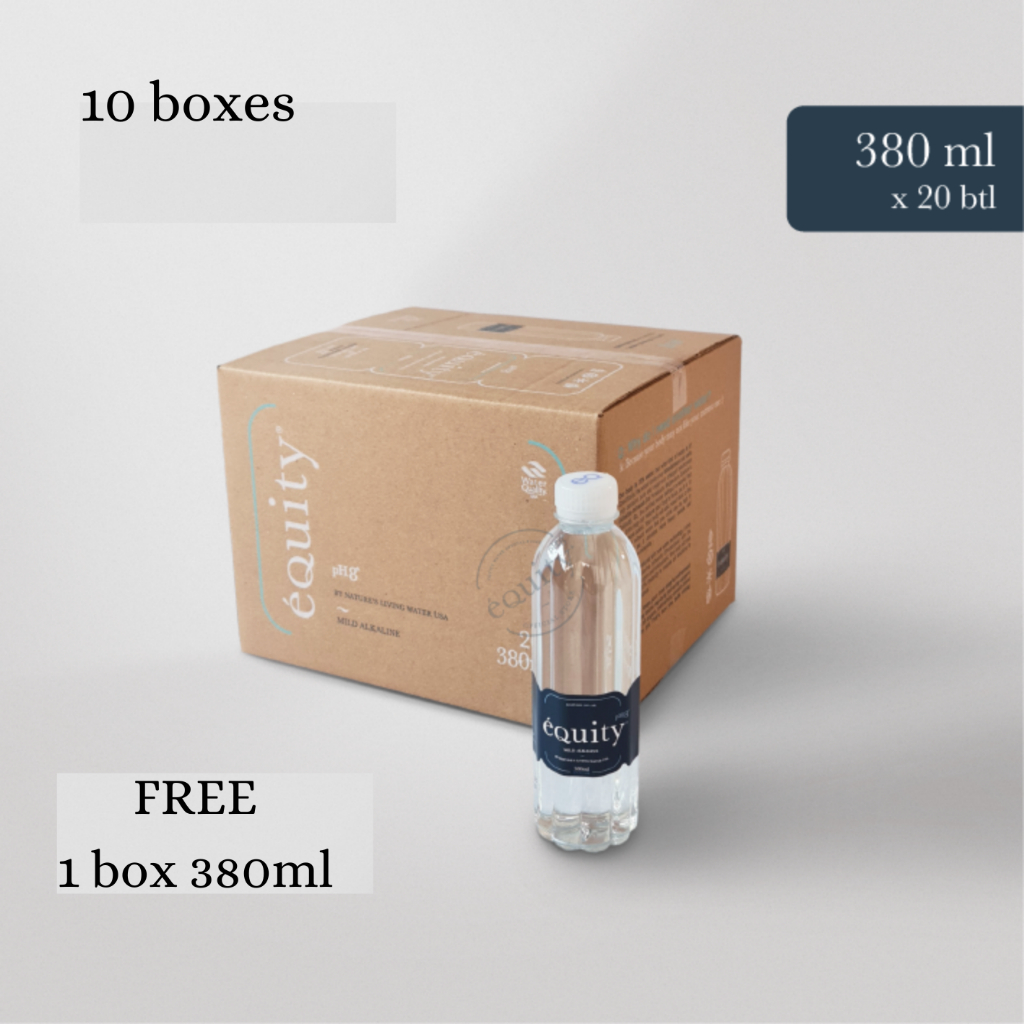 

PROMO 10 BOX! EQUITY Water 380 ml
