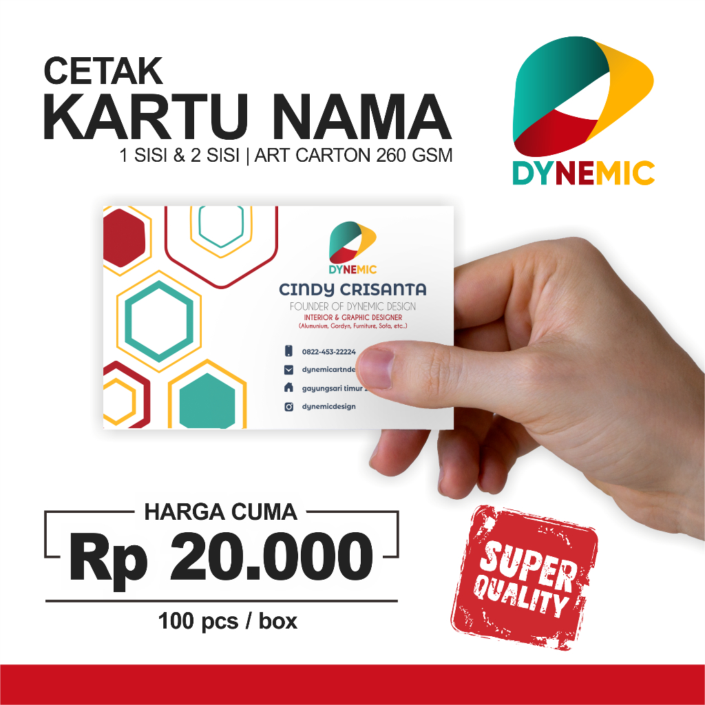 

Cetak Kartu Nama - Desain Kartu Nama - Cetak Kartu Nama 2 sisi 1 sisi