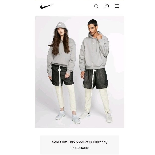 Nike x Fear of God Double Hood Hoodie