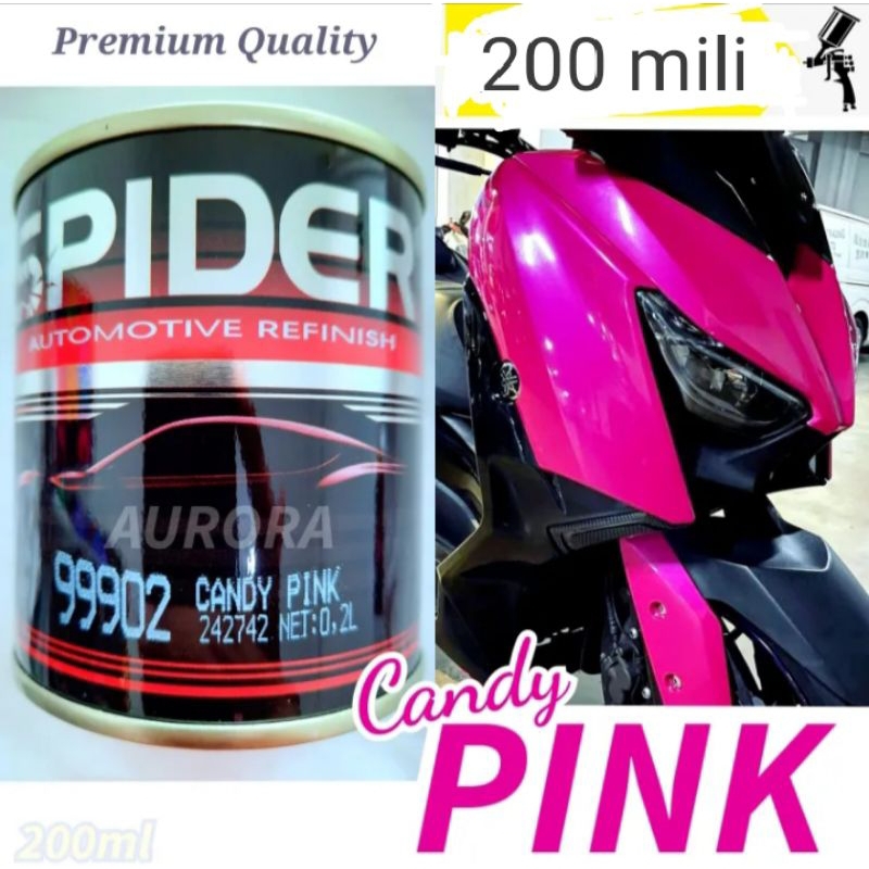 CAT CANDY PINK SPIDER CAT CANDY MOBIL MOTOR