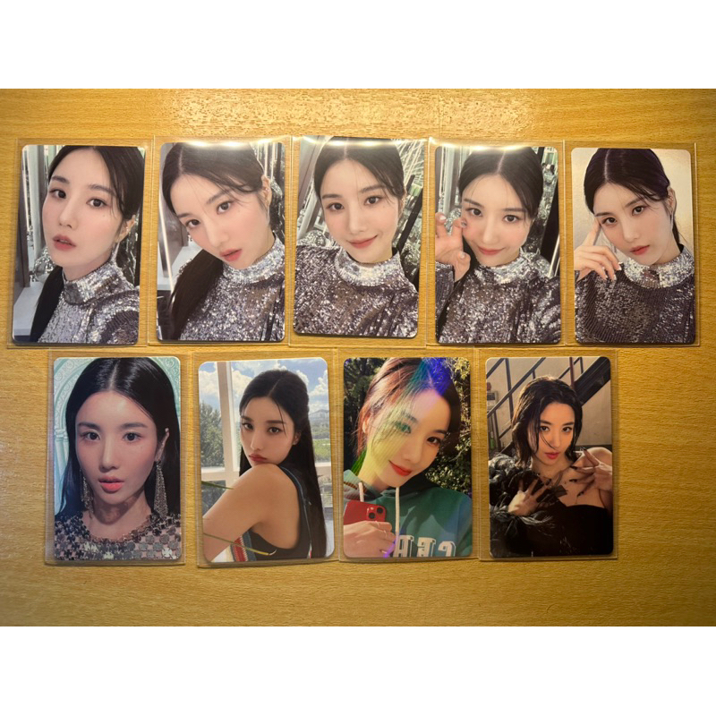 Kwon Eunbi Photocards Open & Color Era