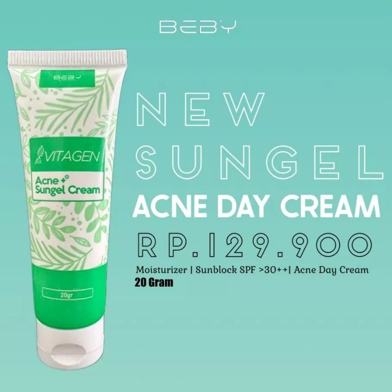 VITAGEN ACNE Beby Cream By dr.TATA (klinikdermaprojakarta)