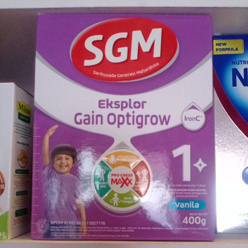Susu sgm gain optigrow 400gr