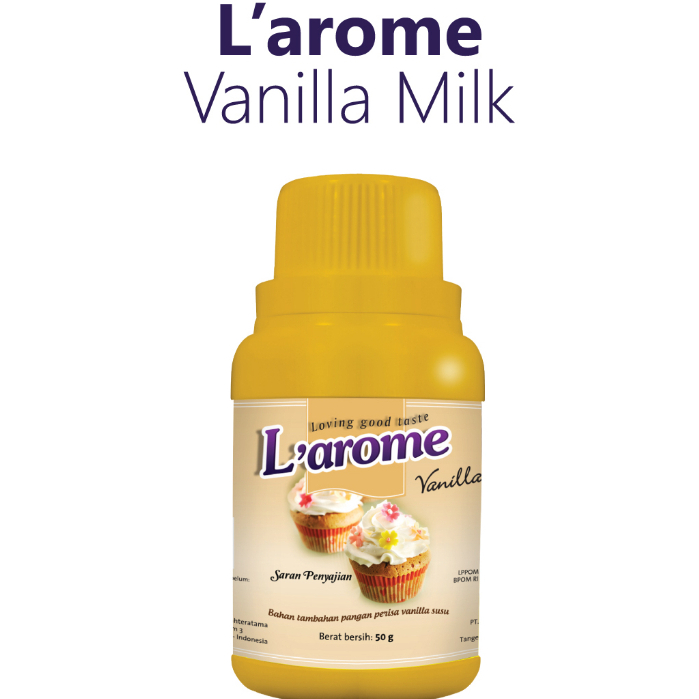 

Bubuk Perisa Perwarna Zeelandia L'Arome Vanilla Milk Powder 50gr