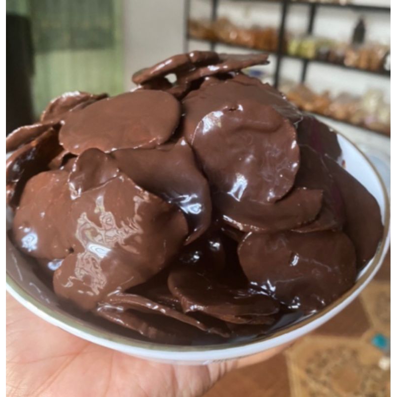 

KERIPIK PISANG COKELAT LUMER KEMASAN TOPLES PREMIUM 300GR