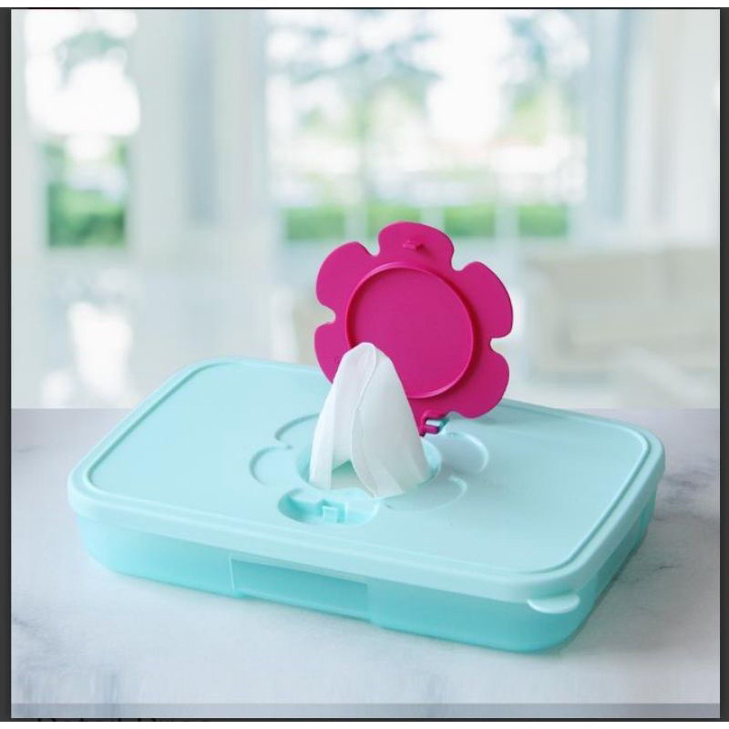 Tempat tisu tupperware box tissue Tupperware