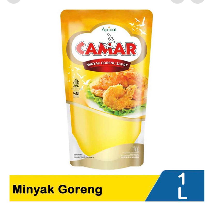 

MINYAK GORENG 1L CAMAR HARUMAS