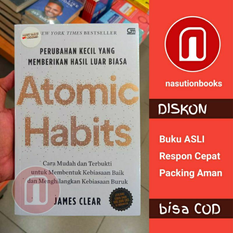 Buku Atomic Habits James Clear | Gramedia