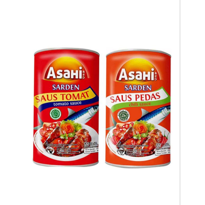 

Asahi Sarden Saus Pedas | Tomat 155g