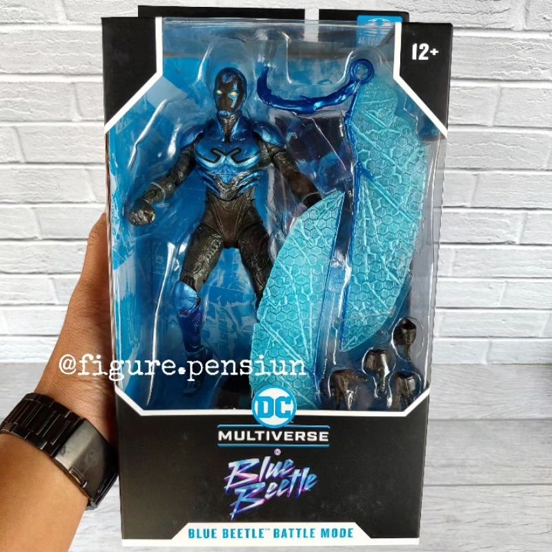 DC MULTIVERSE MCFARLANE BLUE BEETLE MOVIE BATTLE MODE ACTION FIGURE